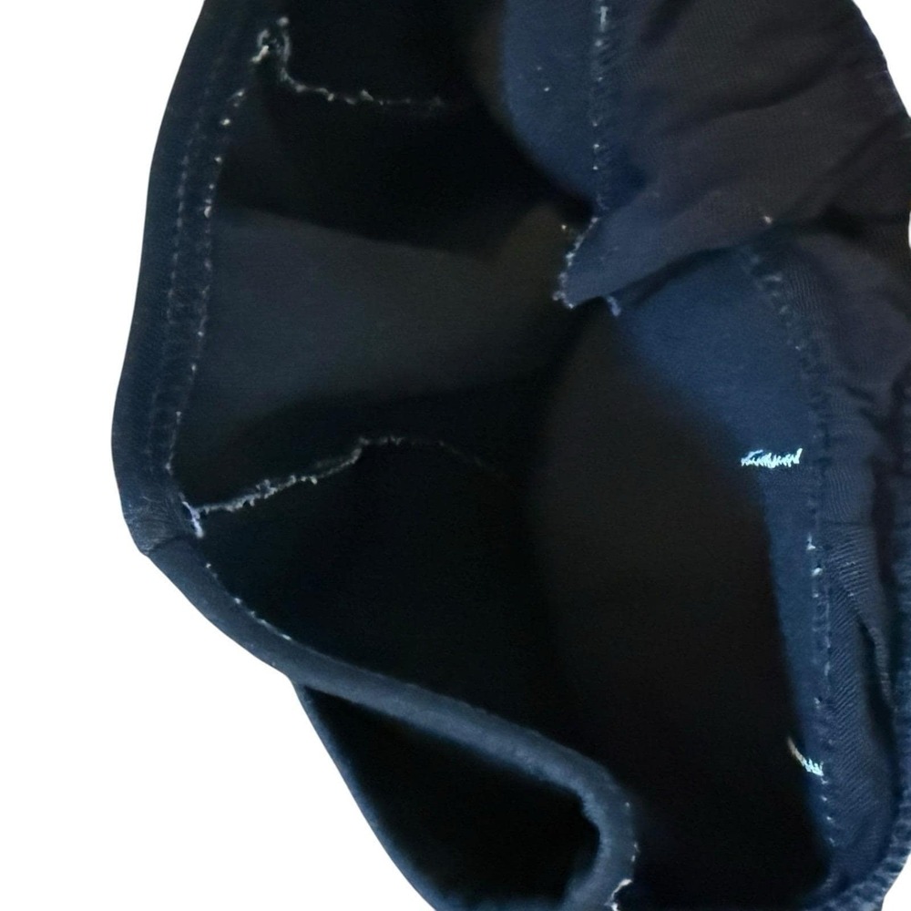 Vintage 60s‎ Elisabeth Stewart Bikini Top 34D Swimsuit Top Black Nylon Pin Up - Picture 10 of 12